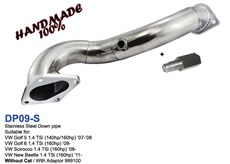 Duchess indsigelse ejendom Downpipe Exhaust 64mm for VW 1.4 TSi Golf 5 6 Scirocco New Beetle DP09-S –  Tikkos Racing