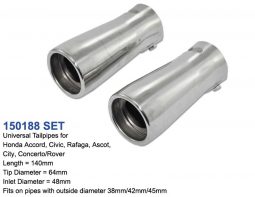 Exhaust Tailpipes for Honda